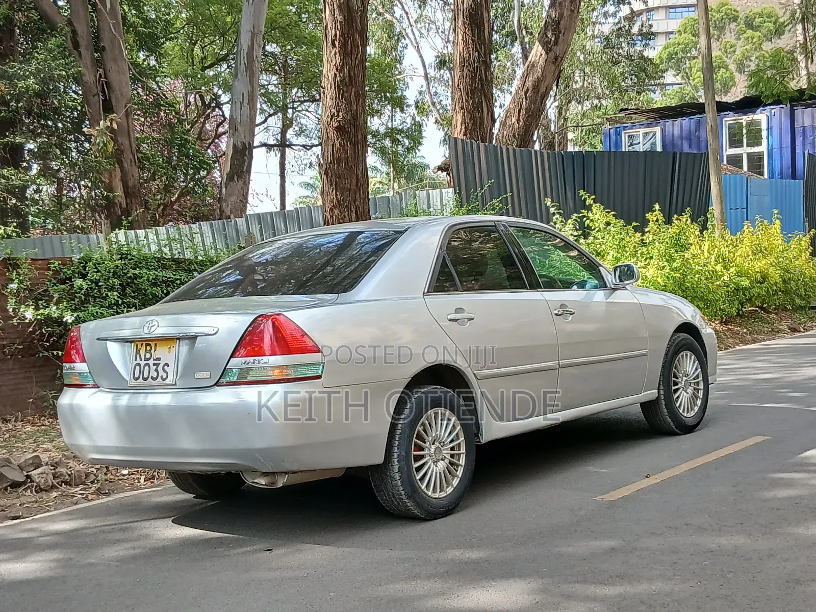 Toyota Mark II 2.0 RWD 2003 Silver