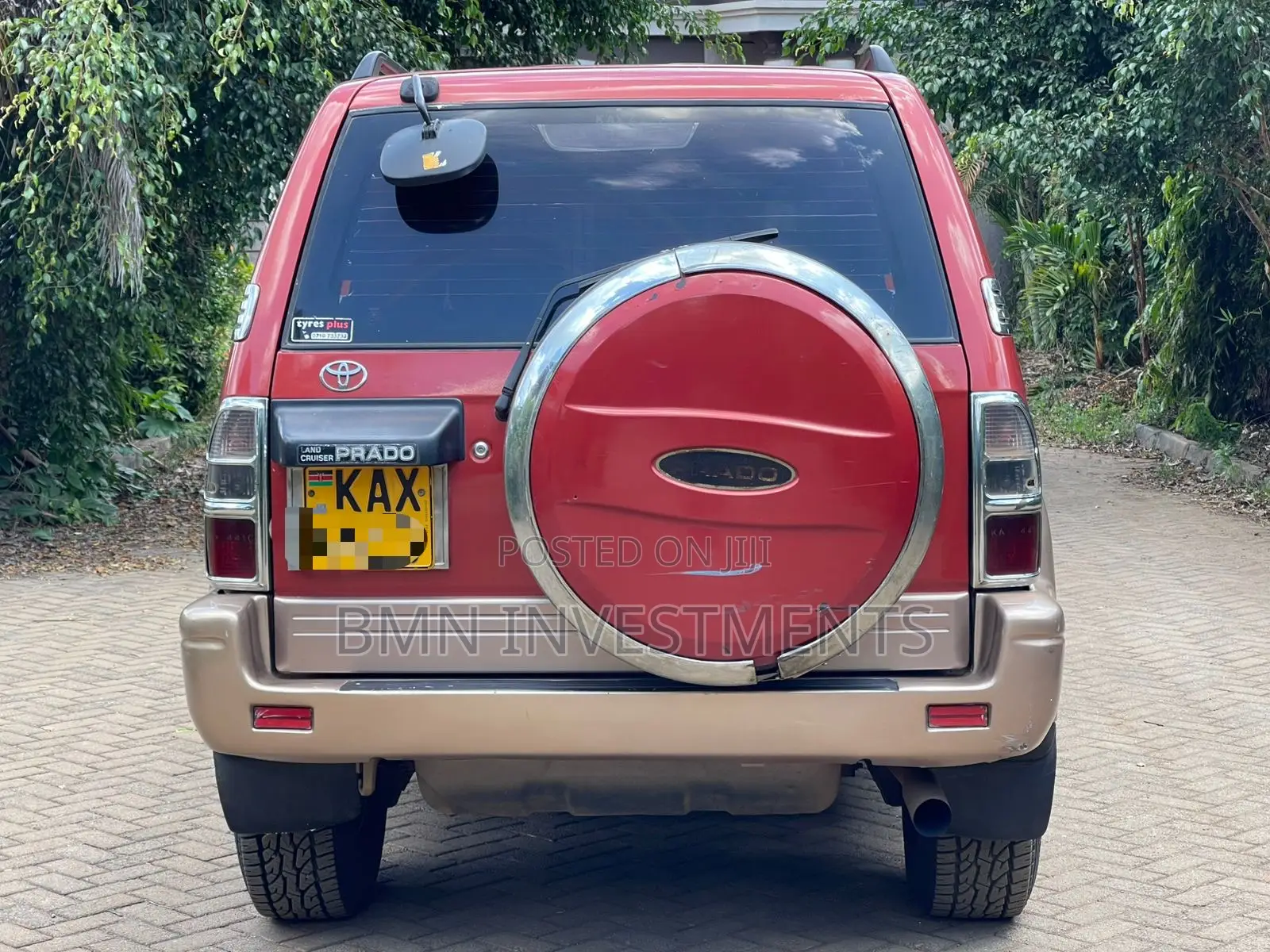 Toyota Land Cruiser Prado 3.0 TD 1998 Red