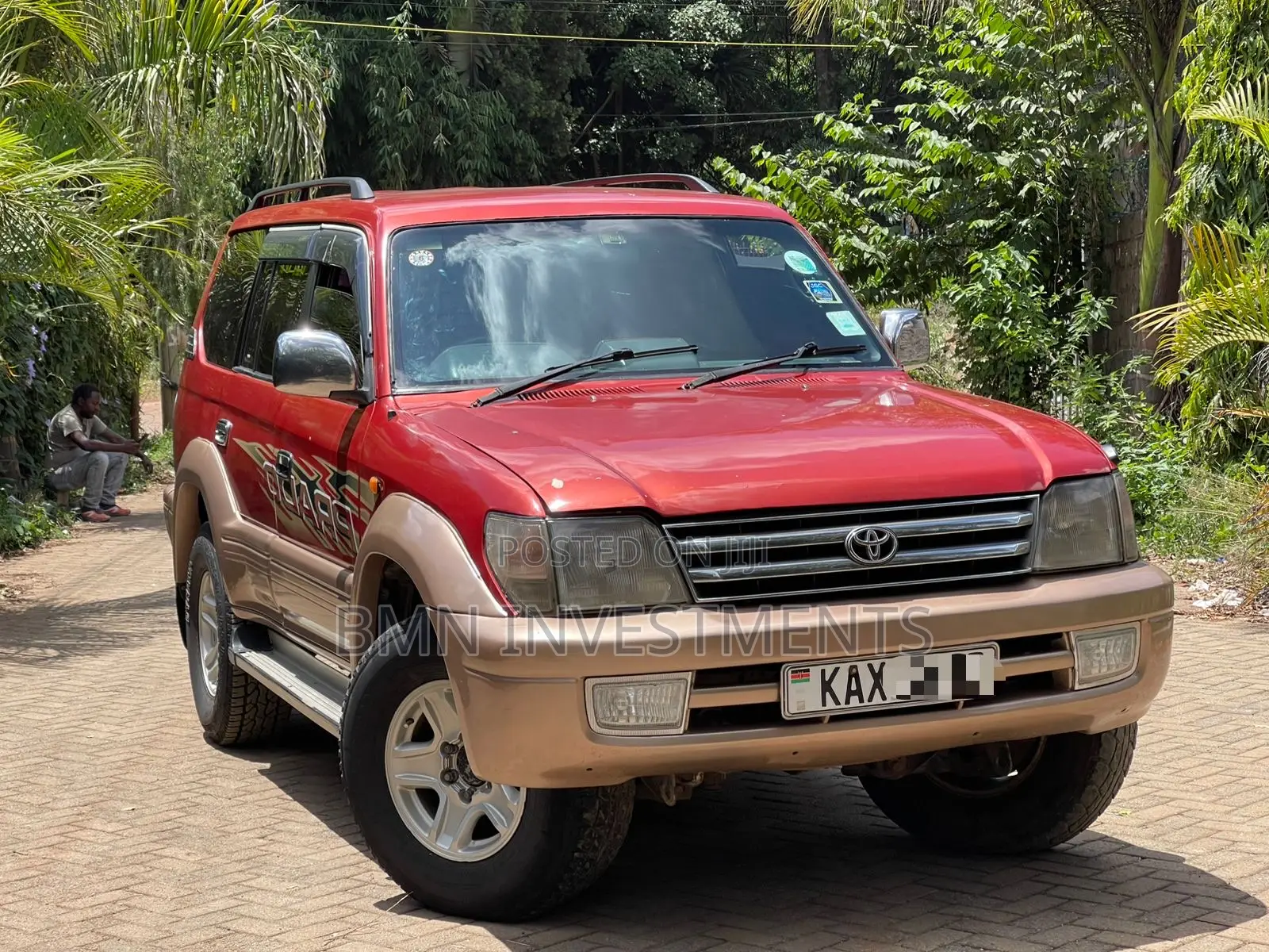 Toyota Land Cruiser Prado 3.0 TD 1998 Red