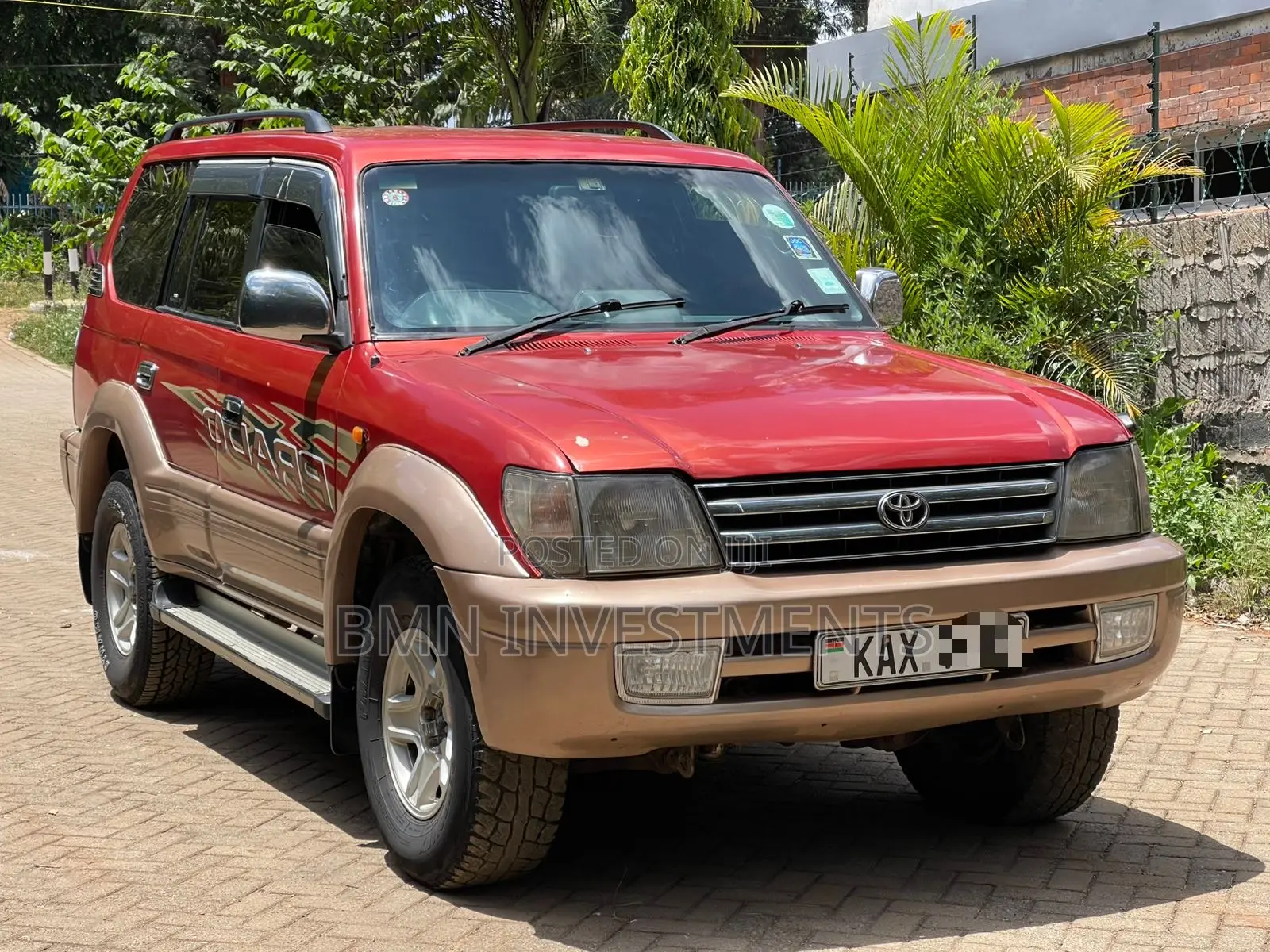 Toyota Land Cruiser Prado 3.0 TD 1998 Red