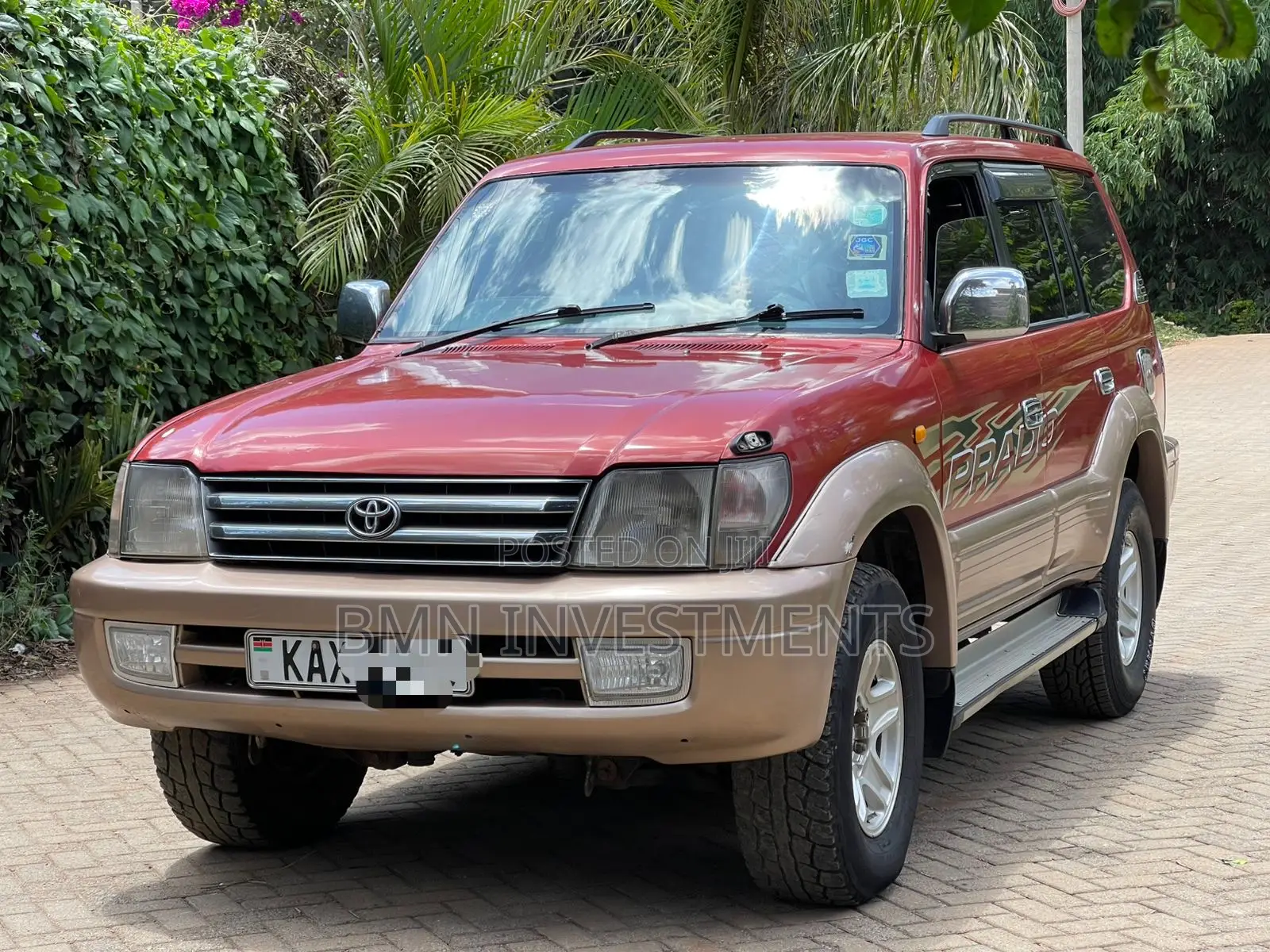 Toyota Land Cruiser Prado 3.0 TD 1998 Red
