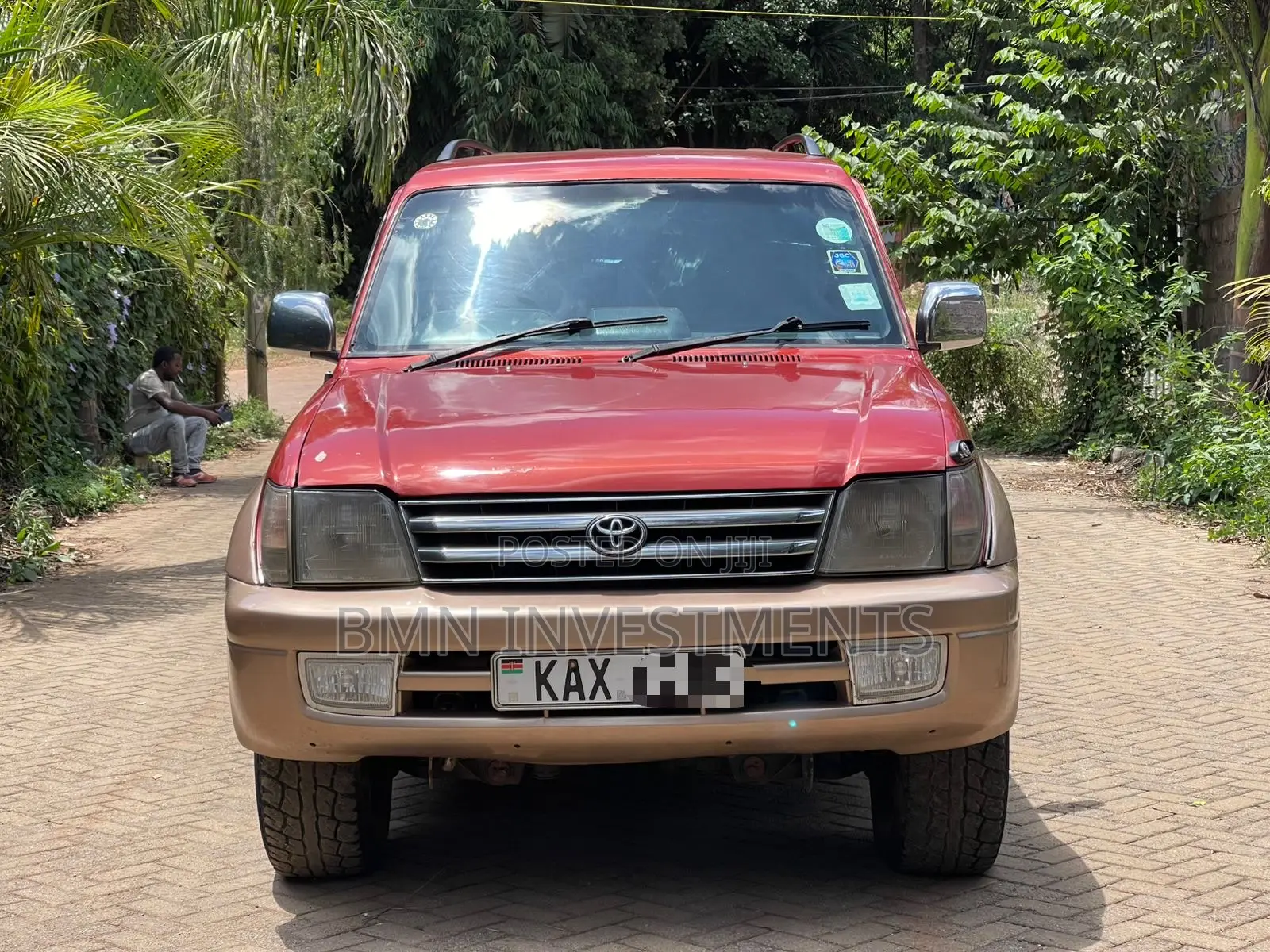 Toyota Land Cruiser Prado 3.0 TD 1998 Red