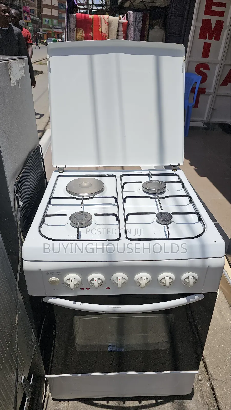 Ramtons 60x60 All Gas Cooker (White) Used