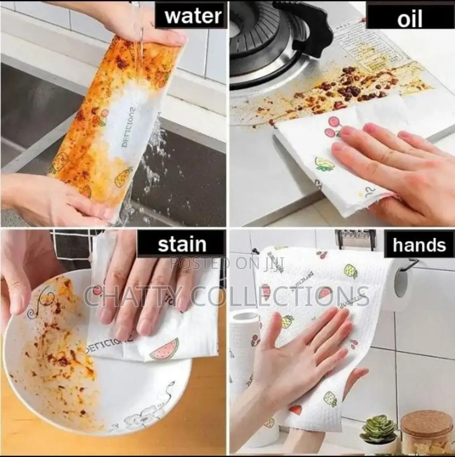 Reusable Kitchen Towel Rolls