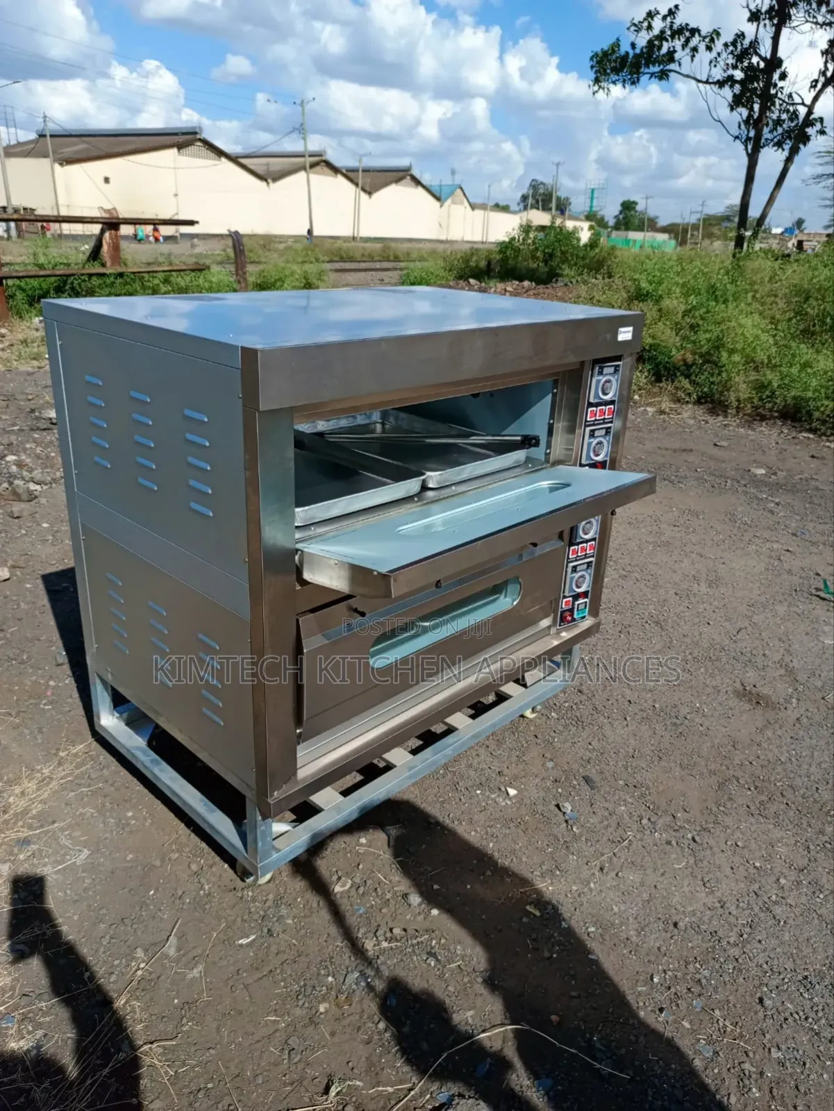 Double Deck Electric Oven