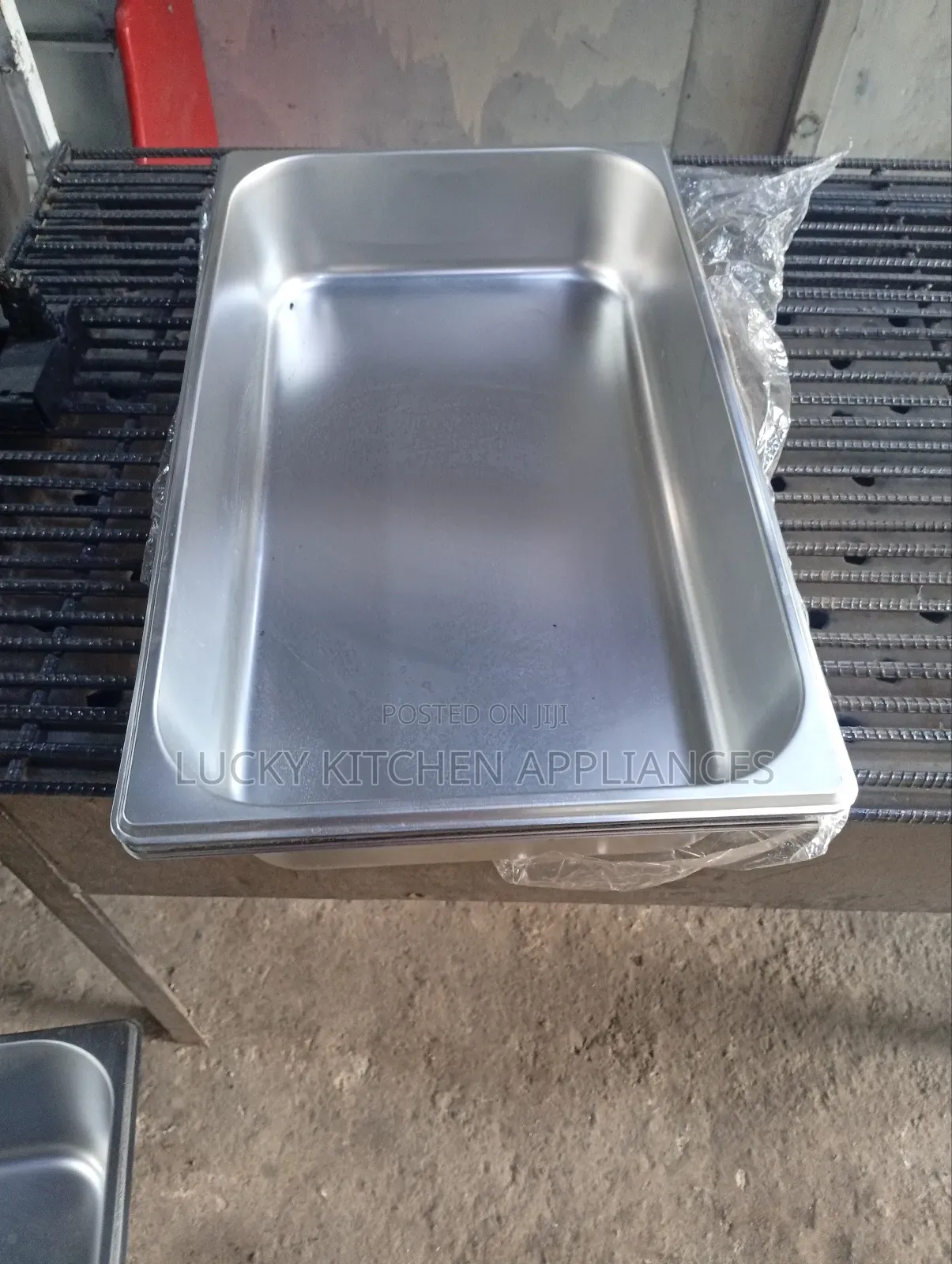 Deep Stainless Steel Food Insert/Basin.