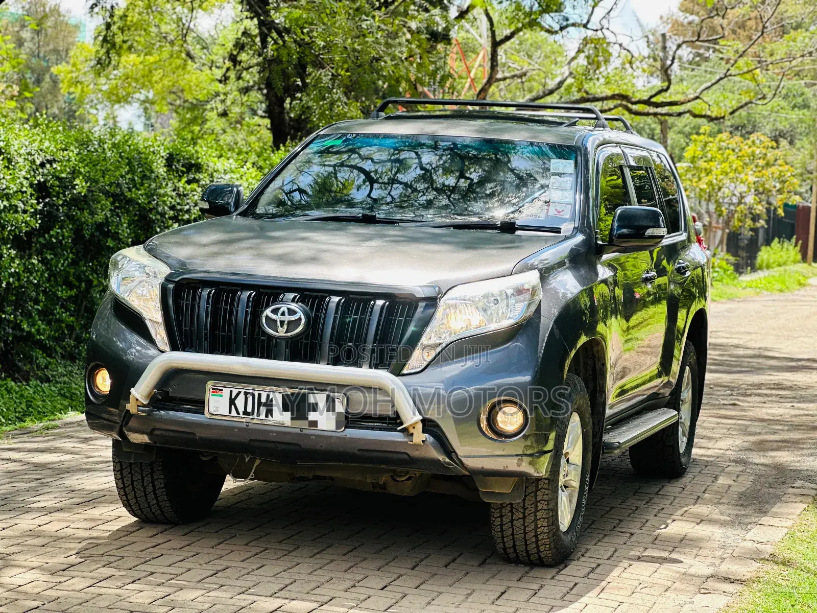 Toyota Land Cruiser Prado 2015 Gray