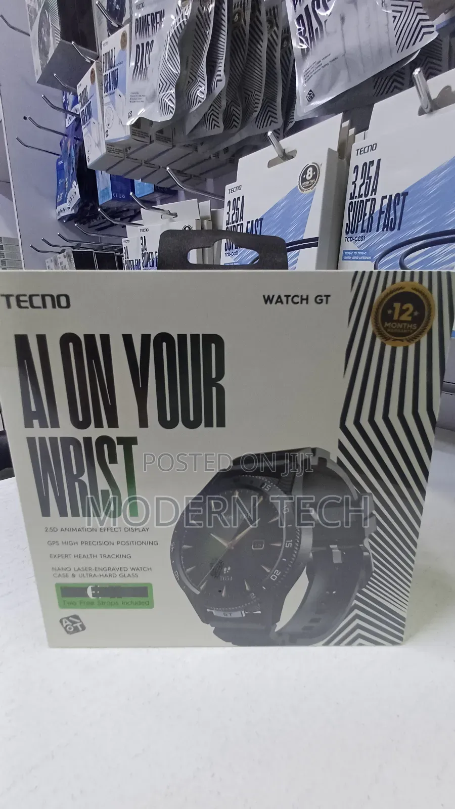  Tecno Watch Gt – Latest Smartwatch With Amoled Screen Smart Watch