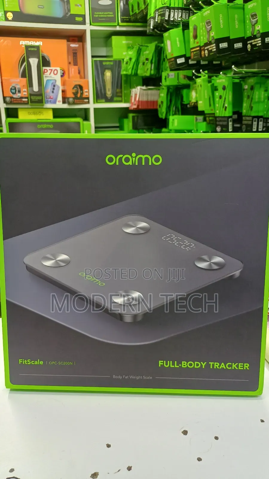 Oraimo Fitscale – Track Weight, Bmi Body Fat Easily