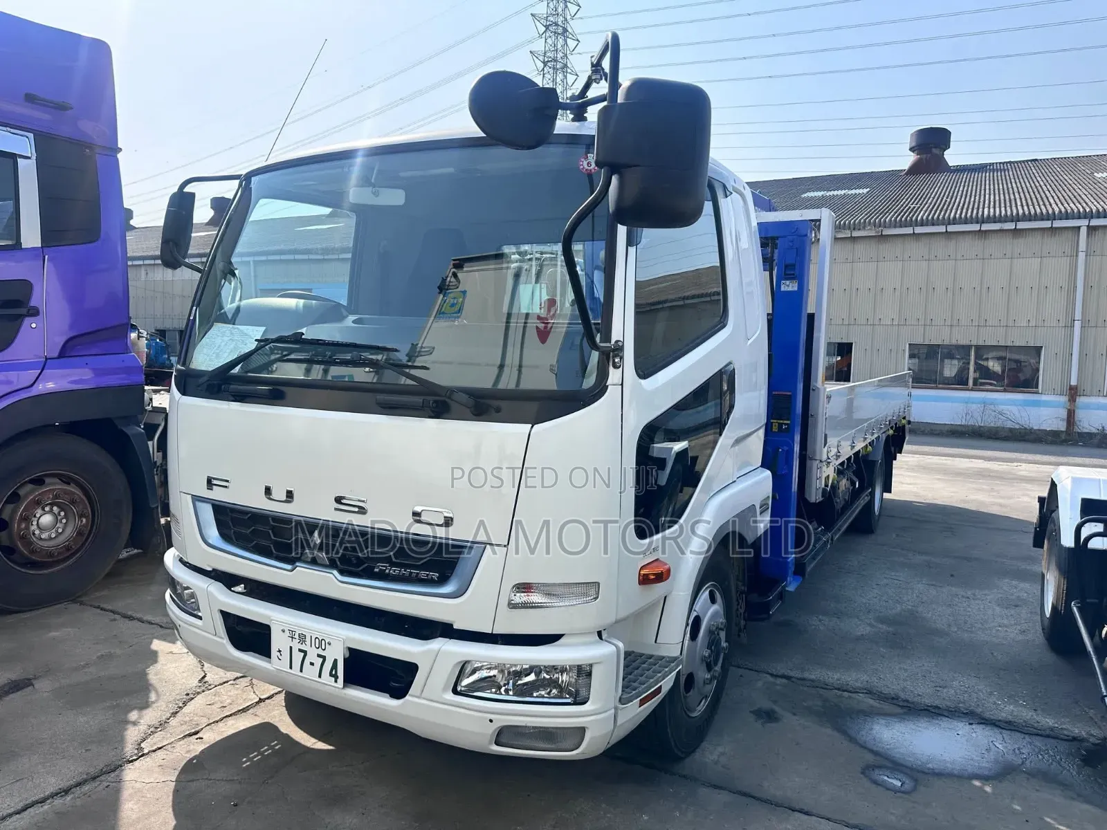 Mitsubishi Fuso Crane Truck