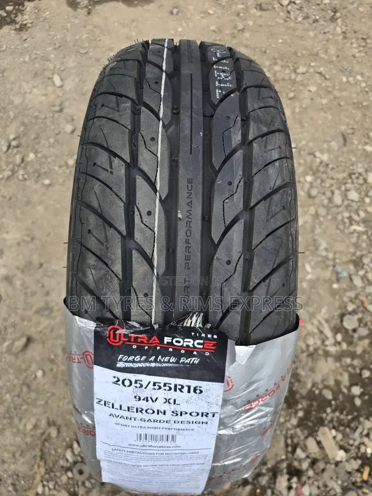 205 /55 R16 Ultraforce Tyres.