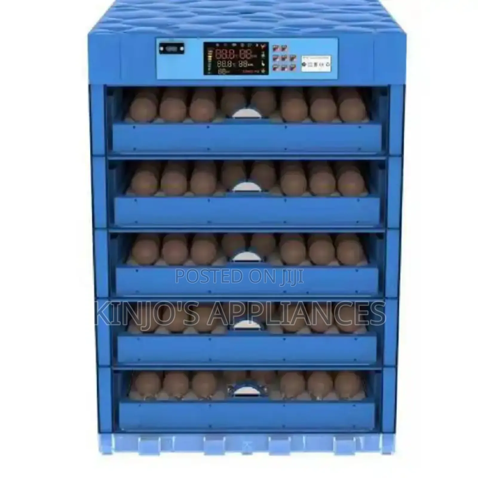 256-Eggs Solar and Electric Full Automatic Incubator (Ac/Dc)