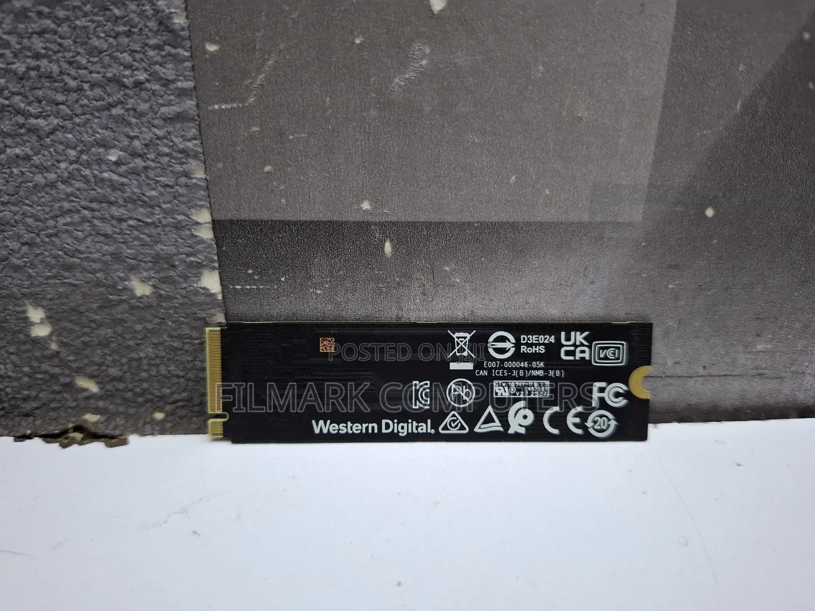 Wd_black 512gb Nvme SSD - Gen4 Pcie, M.2 2280, Up to 7,250 Mb/S