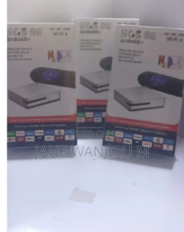 New Hcs96 Android14 Set Top Box With Dual Band Wi-Fi Resolution 4+64gb