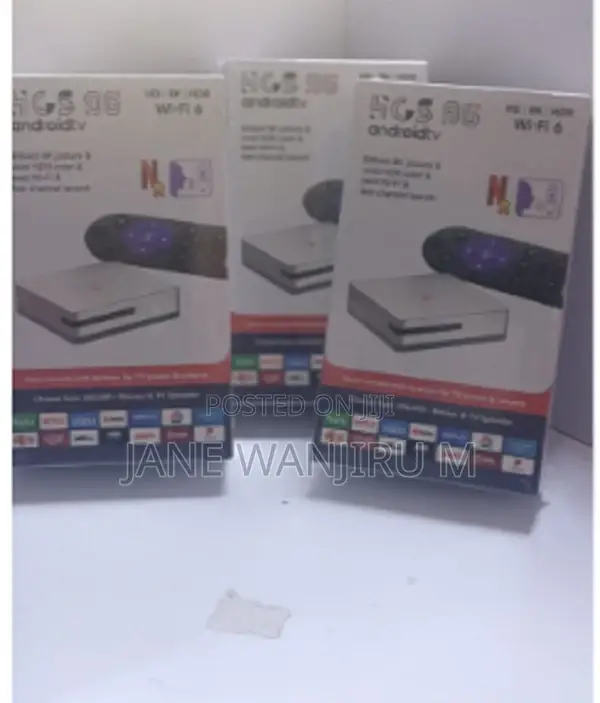 New Hcs96 Android14 Set Top Box With Dual Band Wi-Fi Resolution 4+64gb
