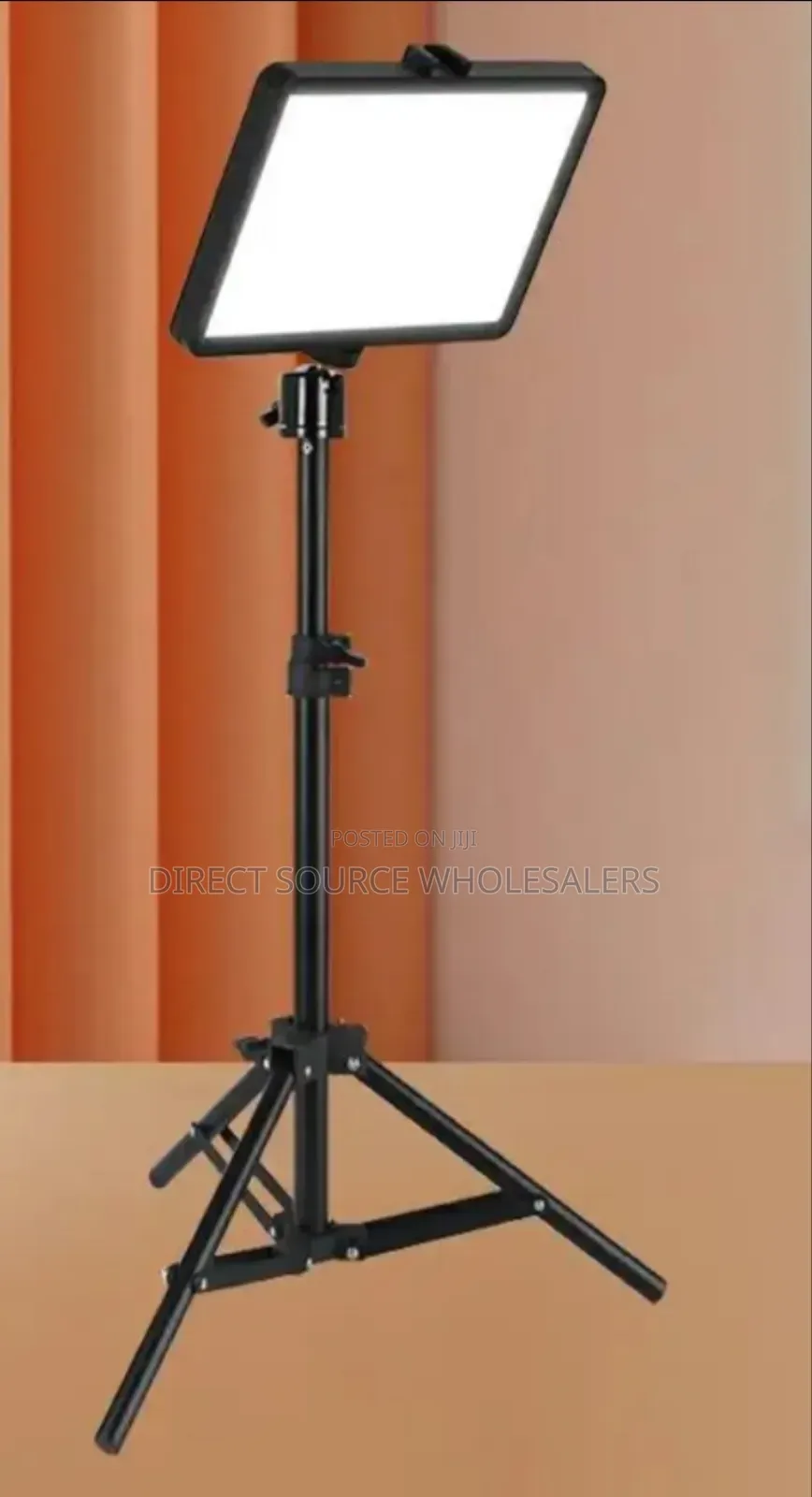 Video Professional Light With a Tripod. Photography Light
