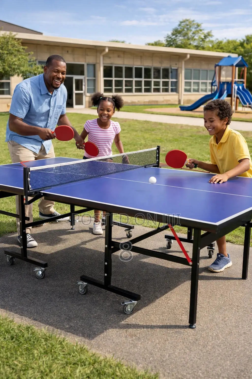 Foldable Sports Equipment Table