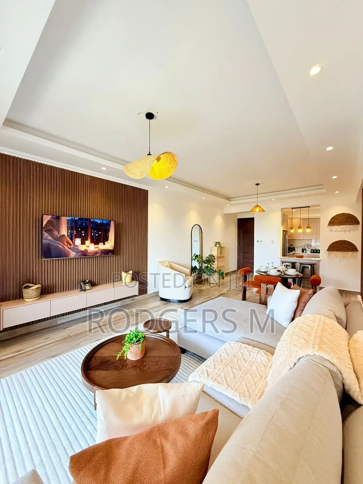 Furnished 3bdrm Apartment in Raphta Road Area for rent