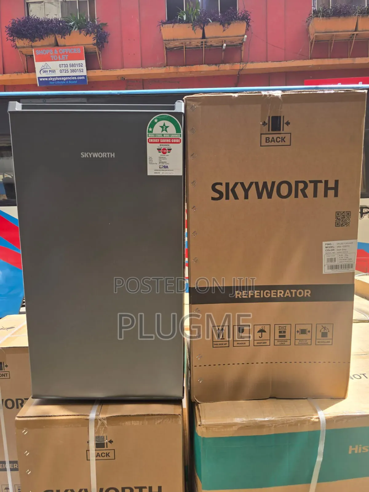 Skyworth 90 Litres Single Door Fridge