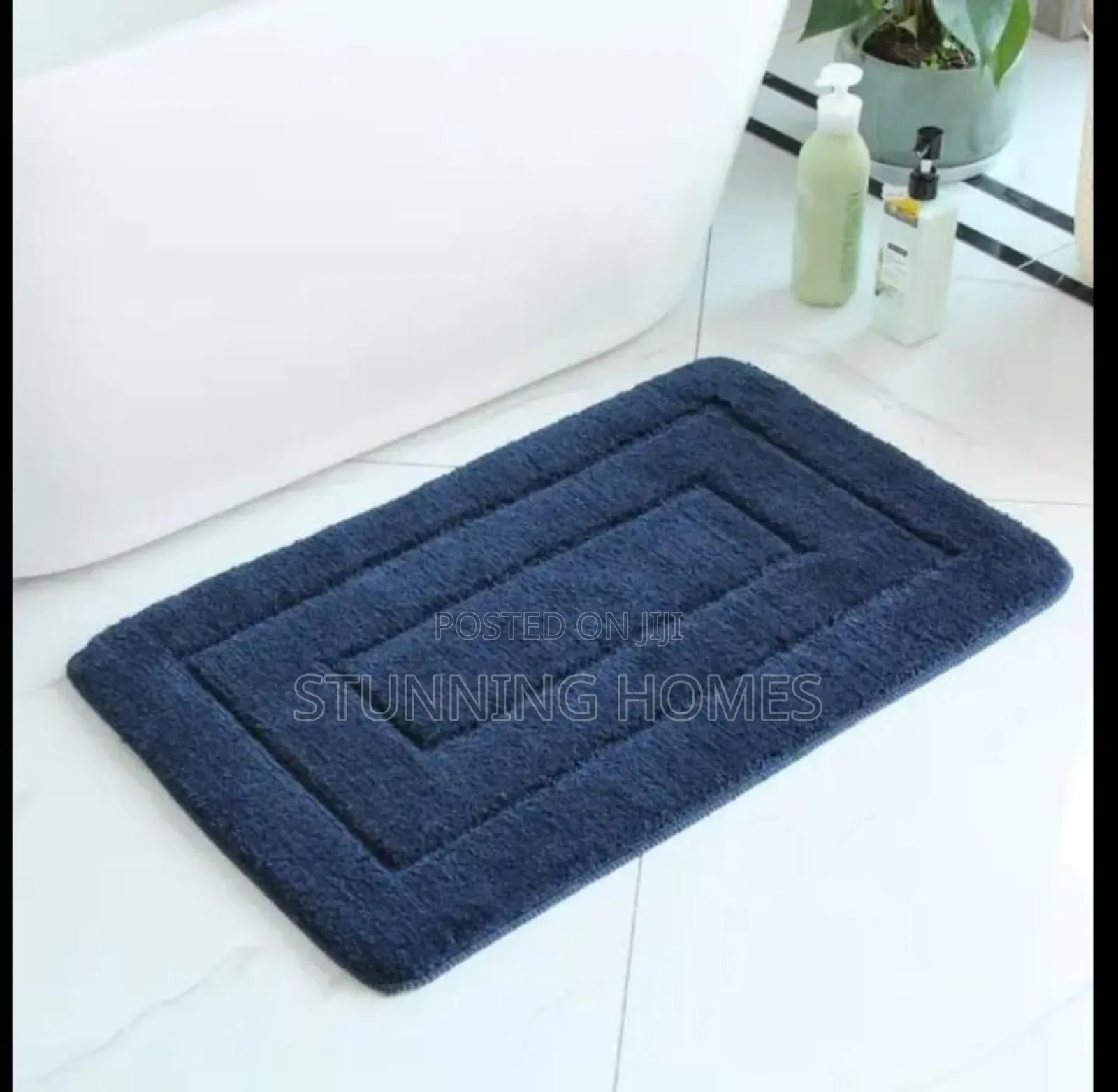 Floked Bathroom Mats