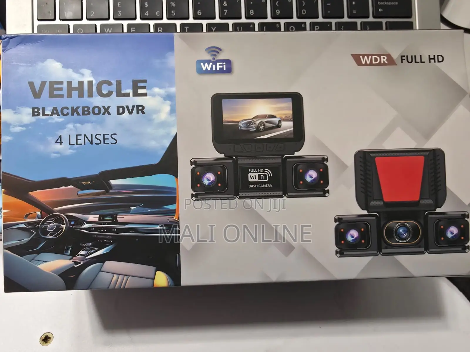 4 Lens Wifi Dash Cam 1080p Car DVR Camera System Vehicle Blackbox DVR
