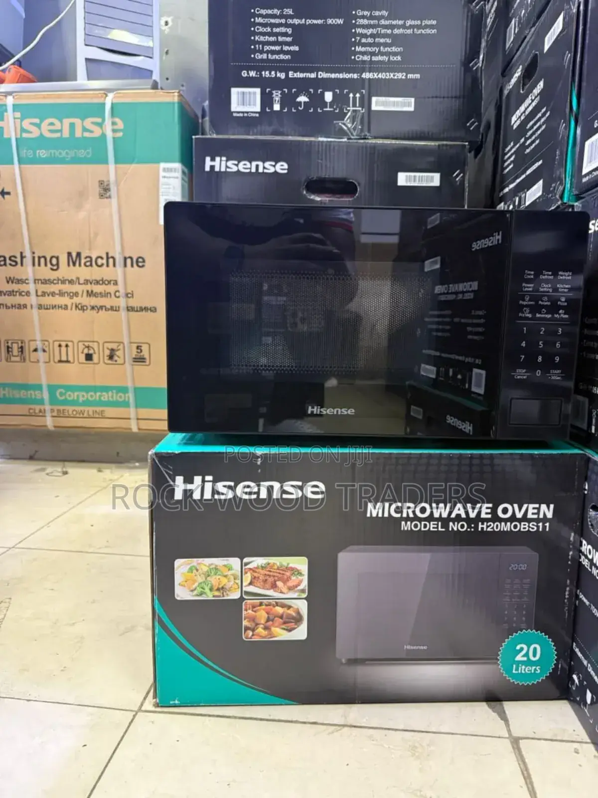 Hisense Microwave 20 LTS Black
