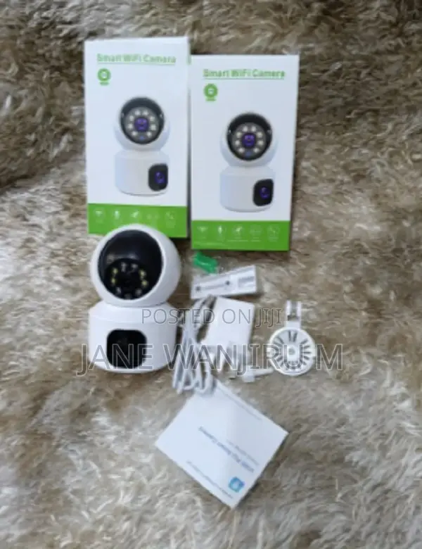 New V380 Wifi Dual Lens Baby Monitoring PTZ Camera
