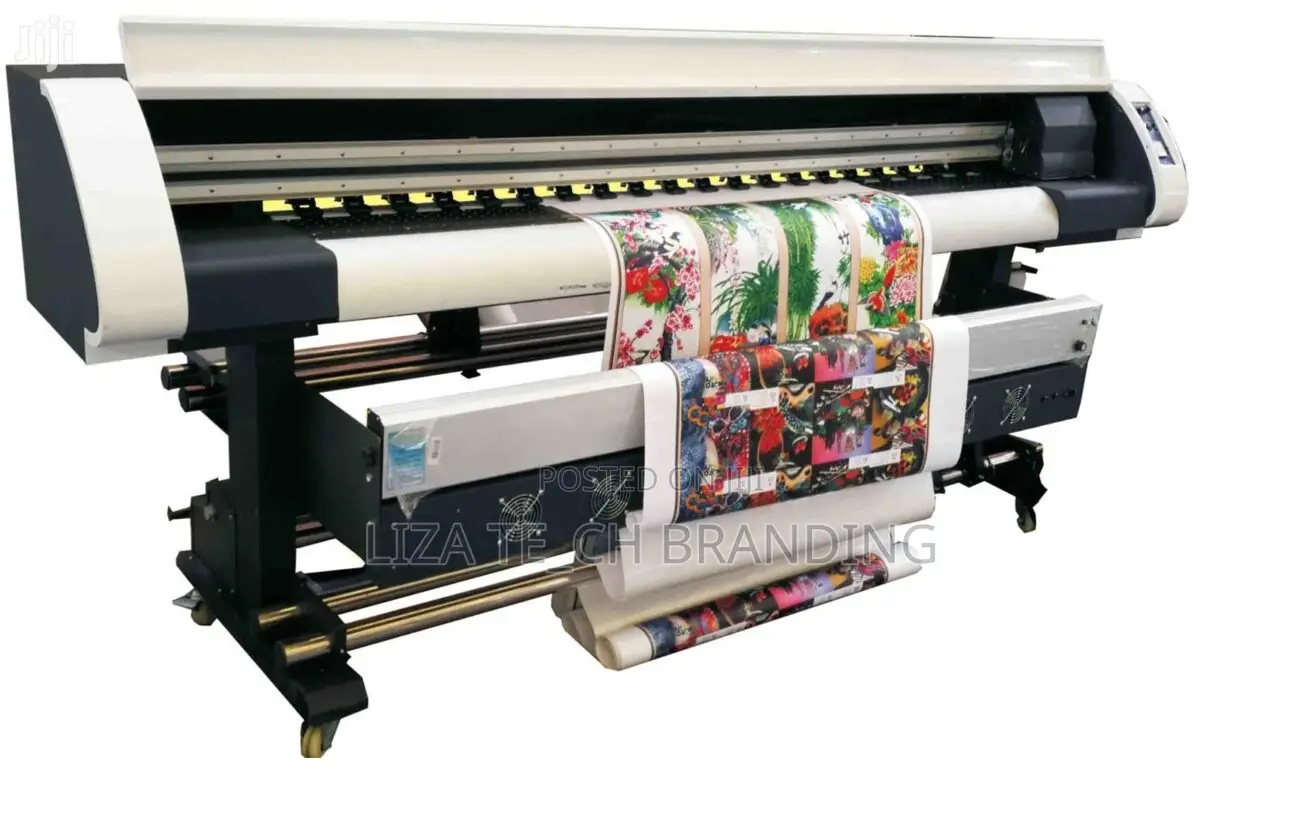 Solvent Large Format Printing Machine 1.8 Xp600