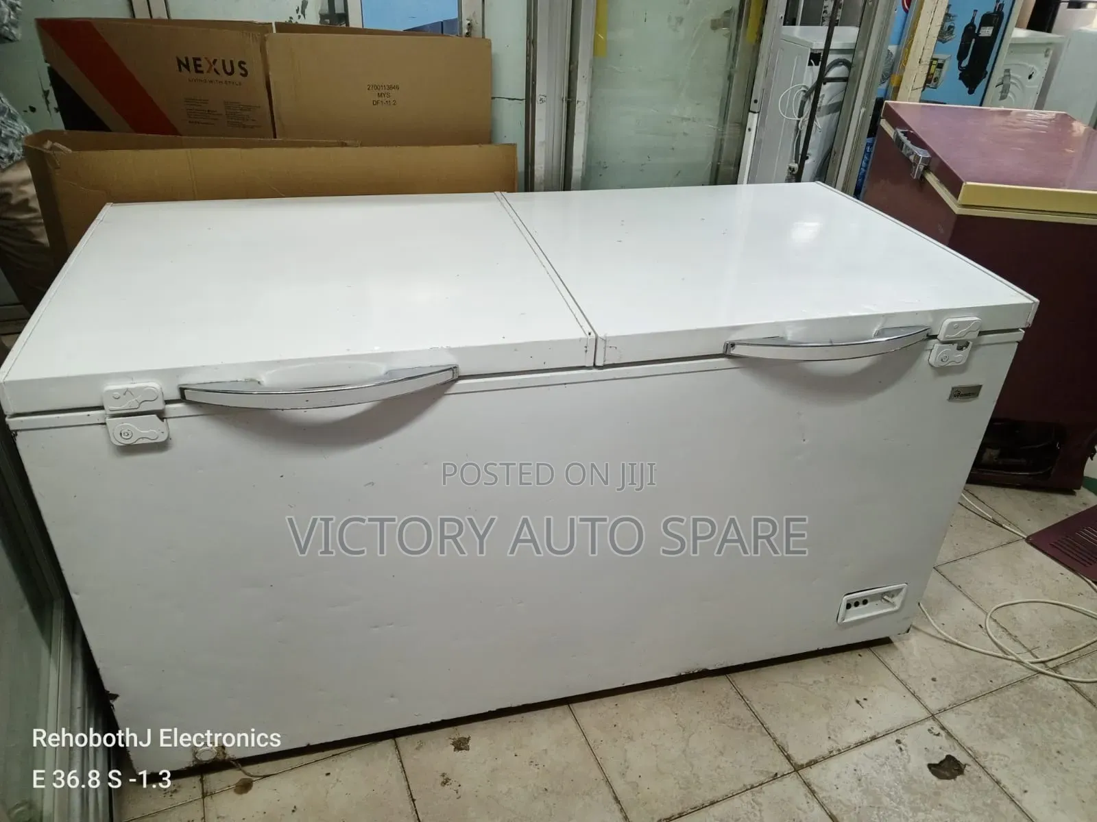 650litres Double Door Deep Freezer