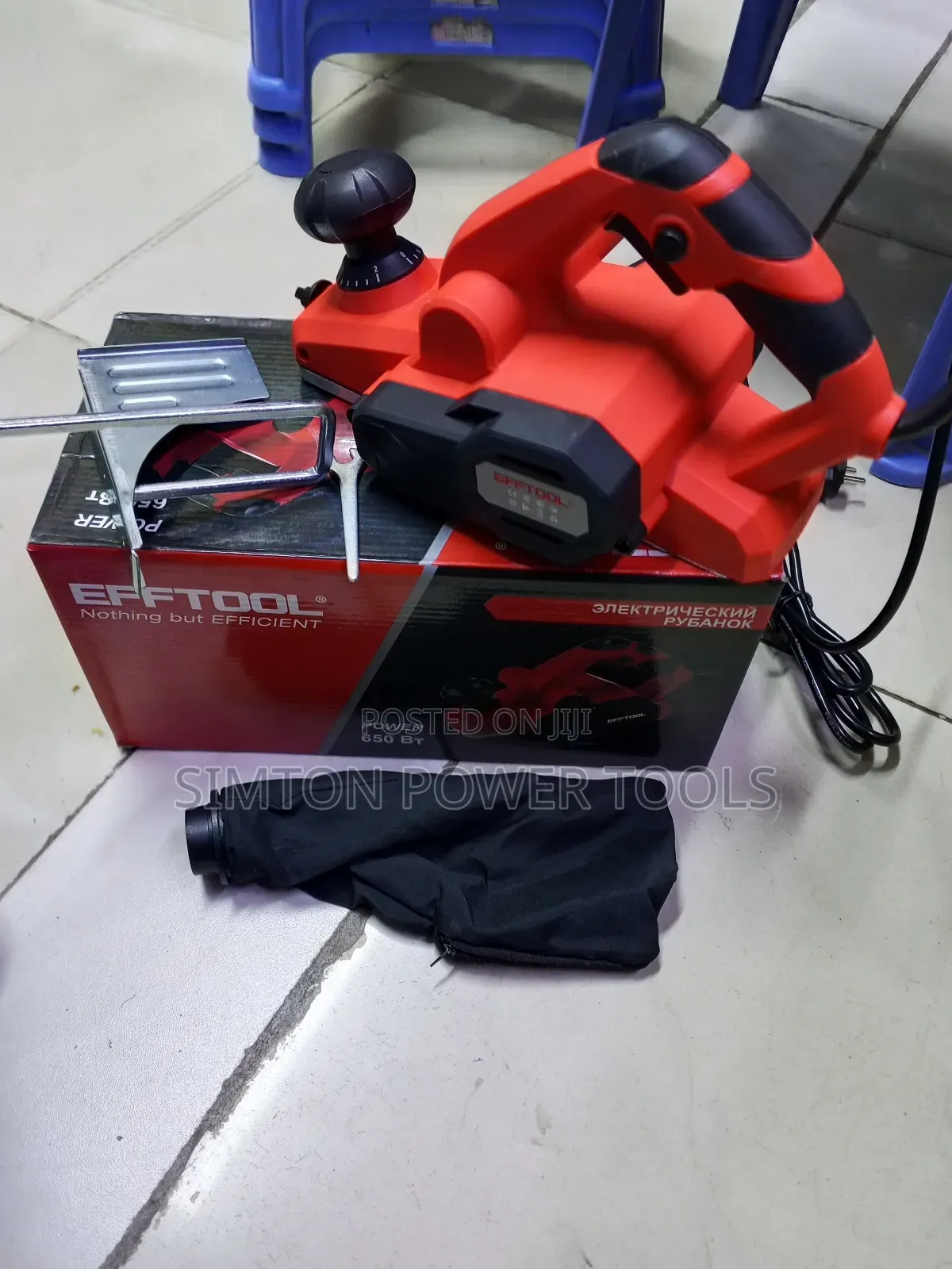 Effort Tool Corded Planner Machine 650w