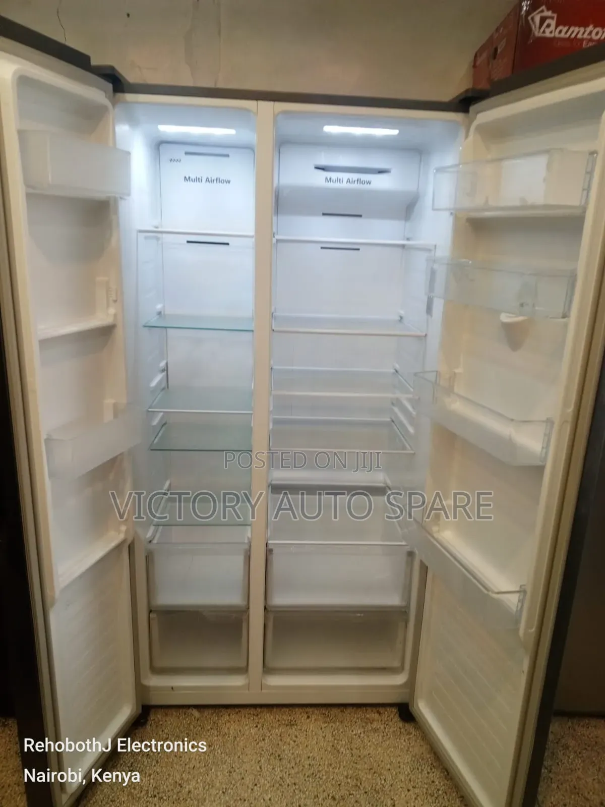 Working Twin Door Fridge