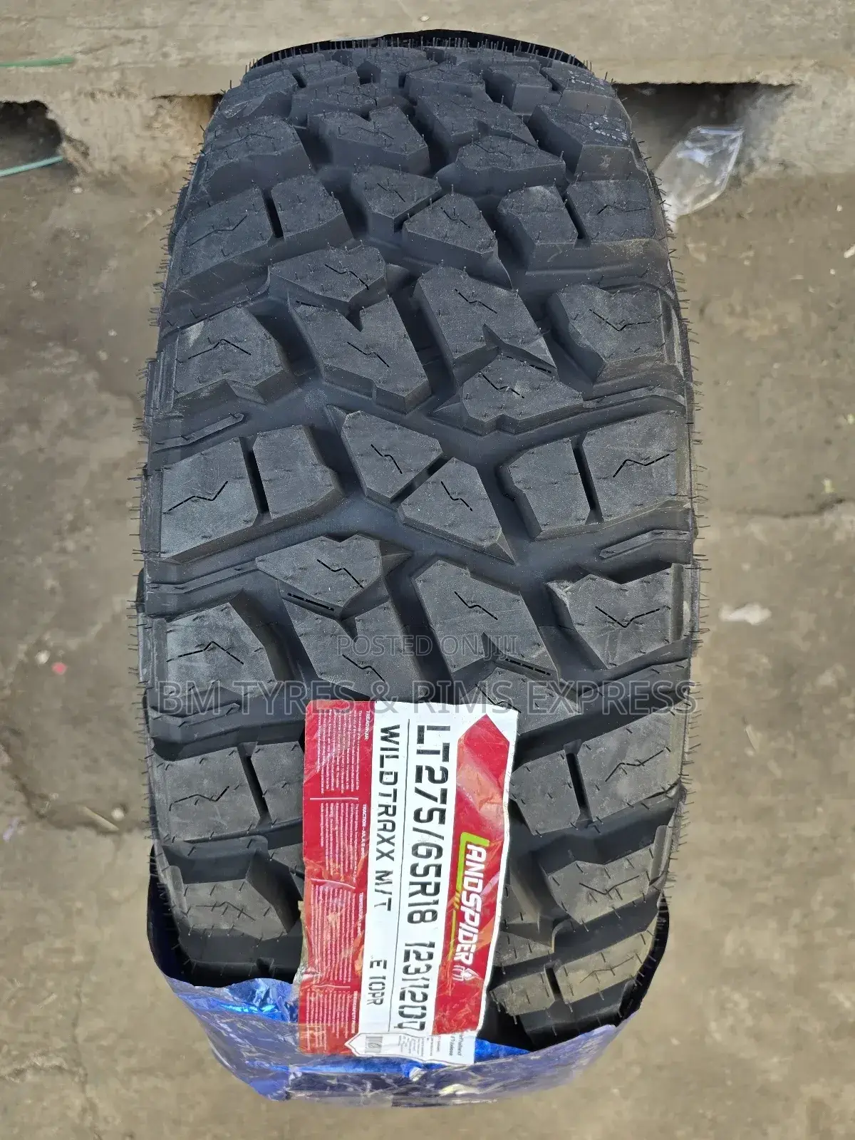 275 /65 R18 Landspider Tyres (Mud Terrein) Thailand