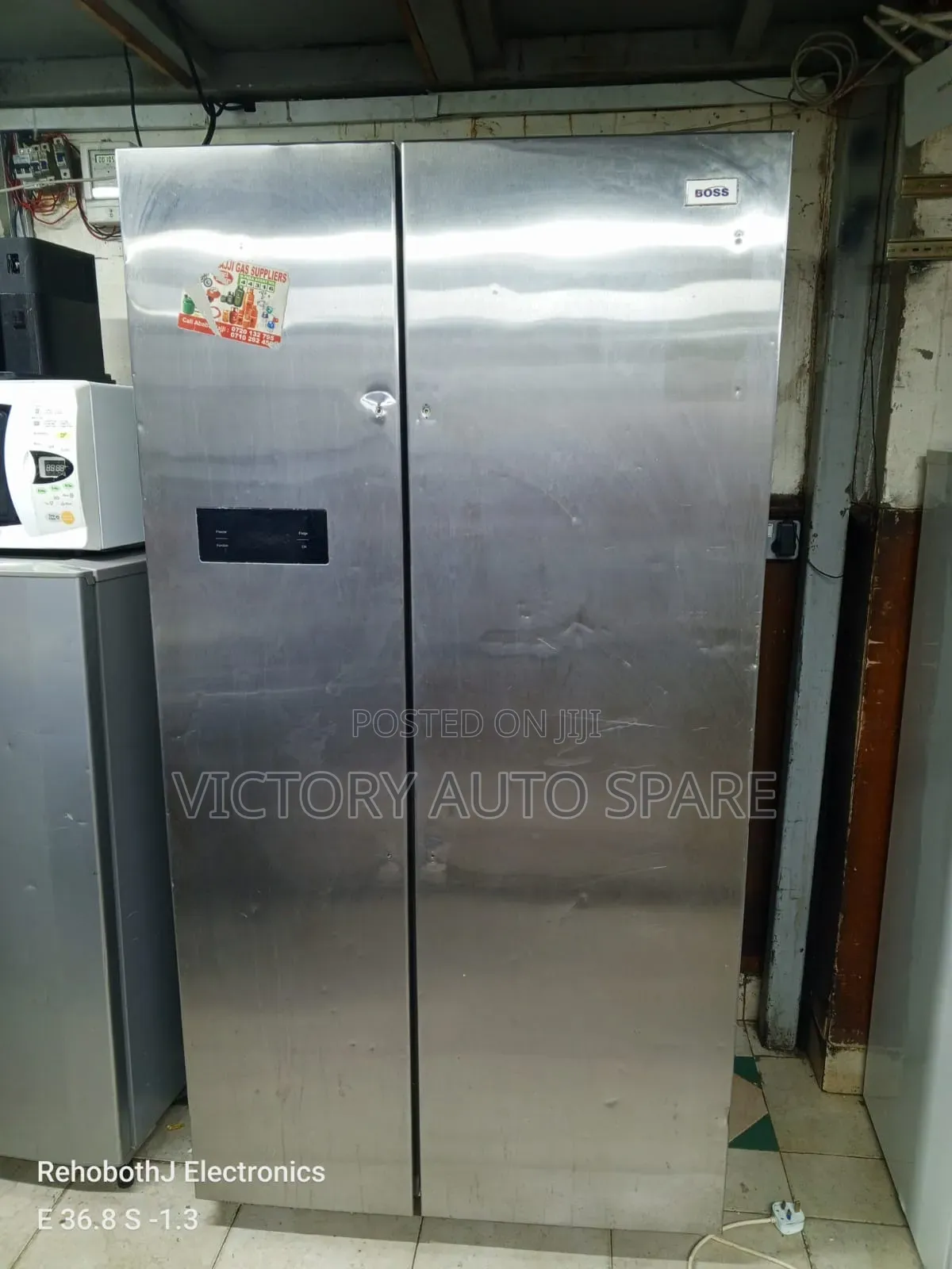 Boss Exuk Twin Door Fridge