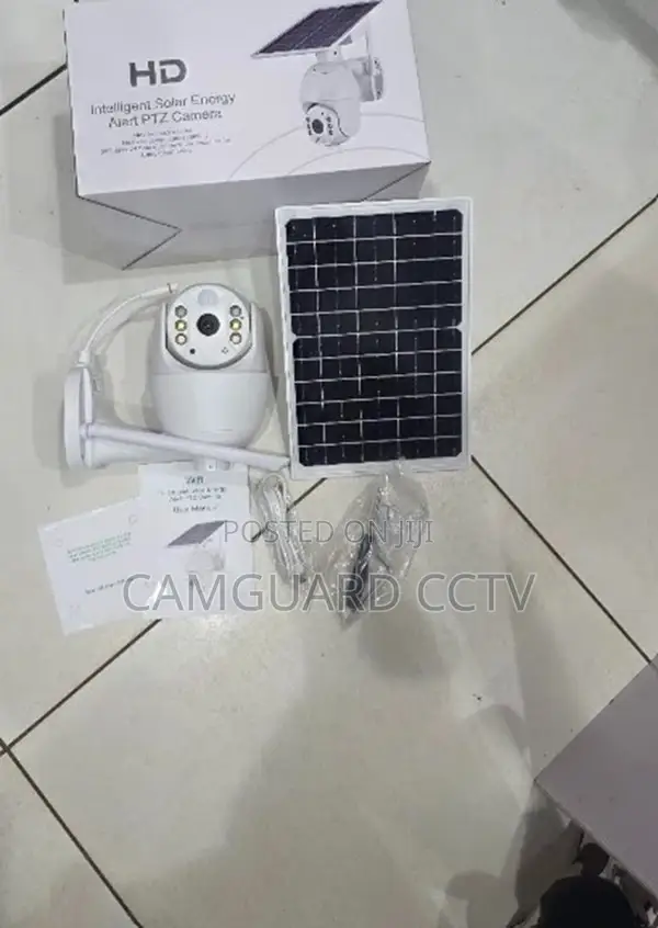 Ubox 4g Simcard Solar Powered Wireless Camera
