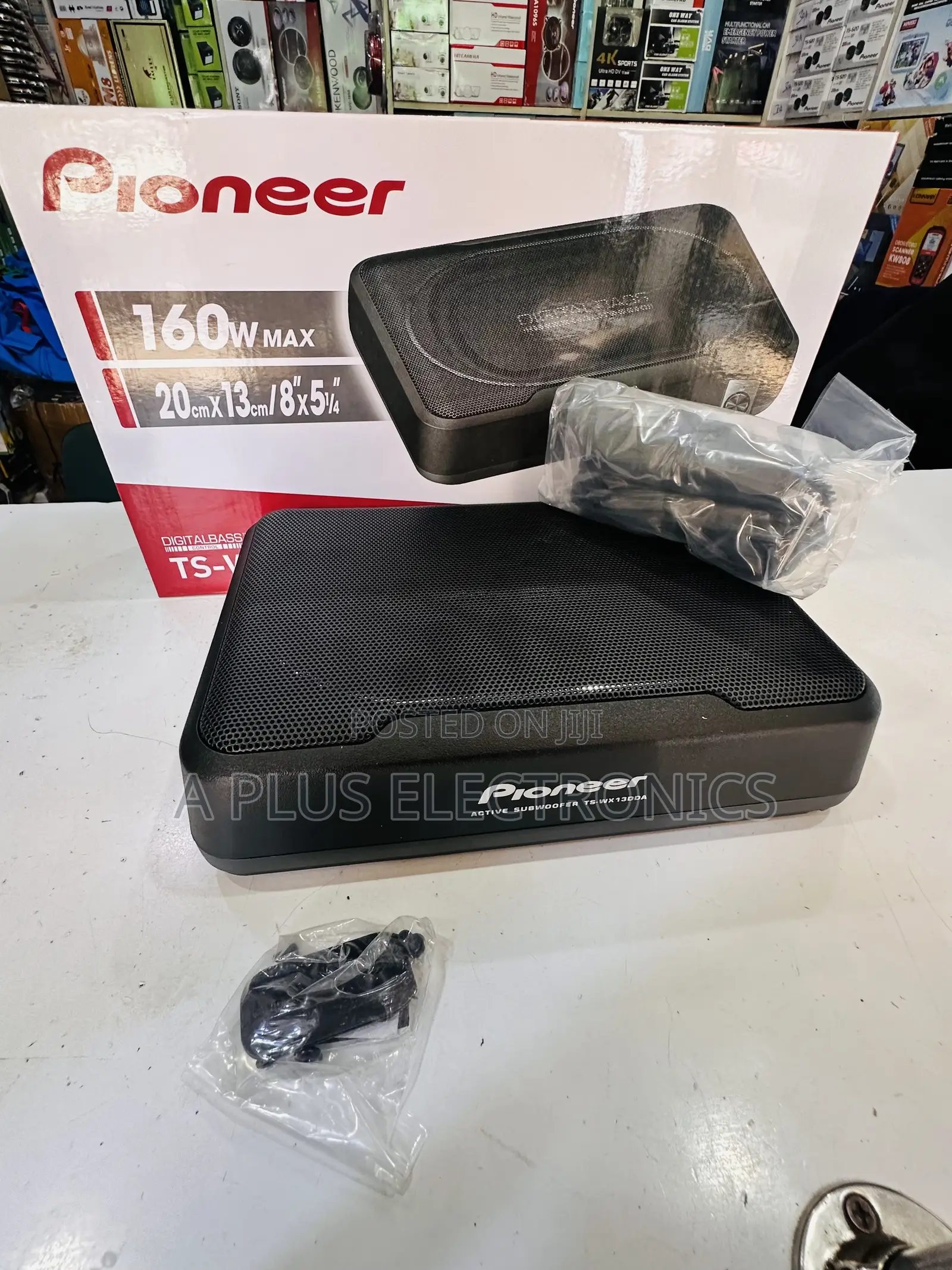 Pioneer Underseat Subwoofer Wx130a – Powerful Bass Upgrade for Any Car