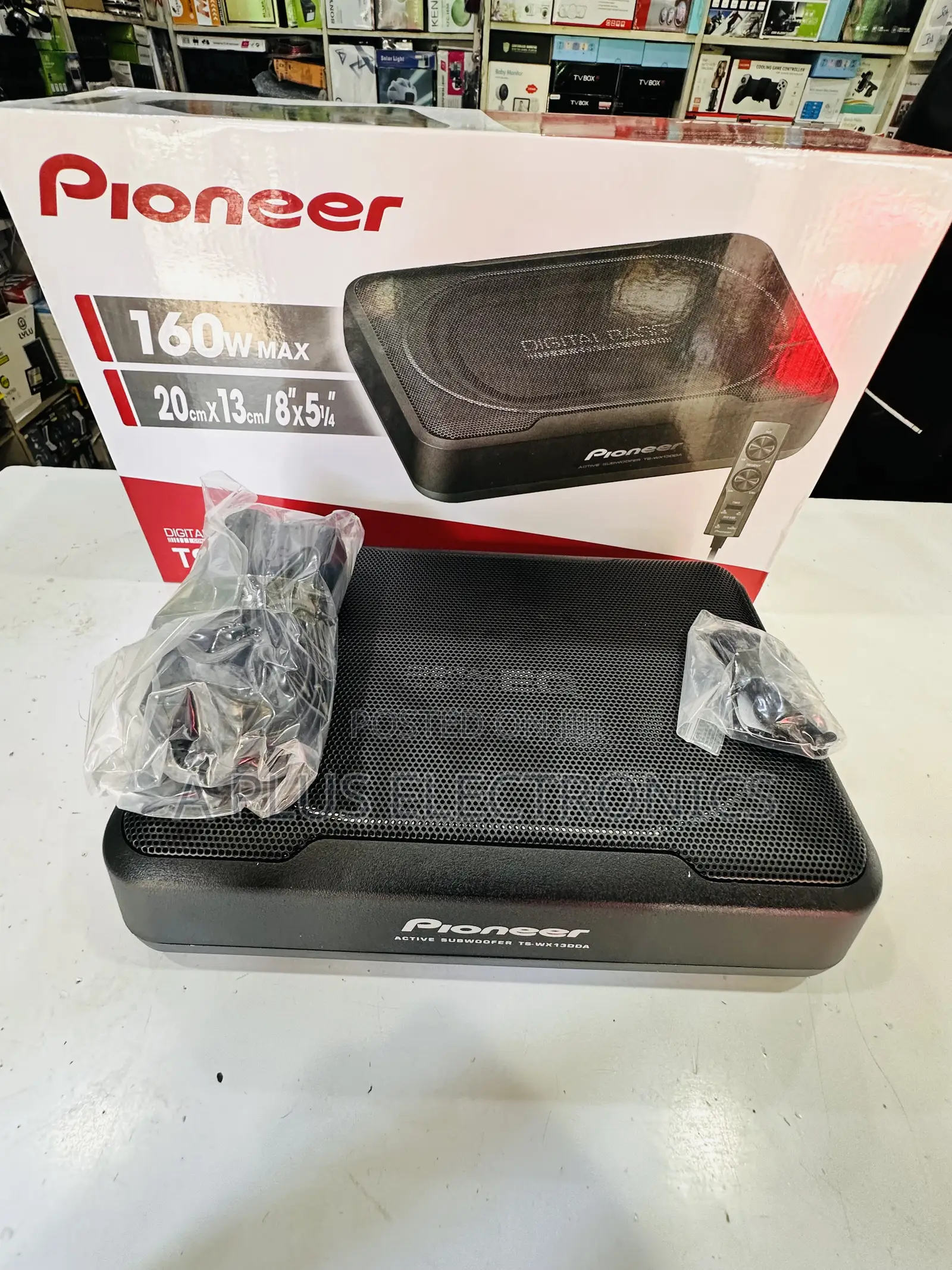 Pioneer Underseat Subwoofer Wx130a – Clean Bass, Easy Installation