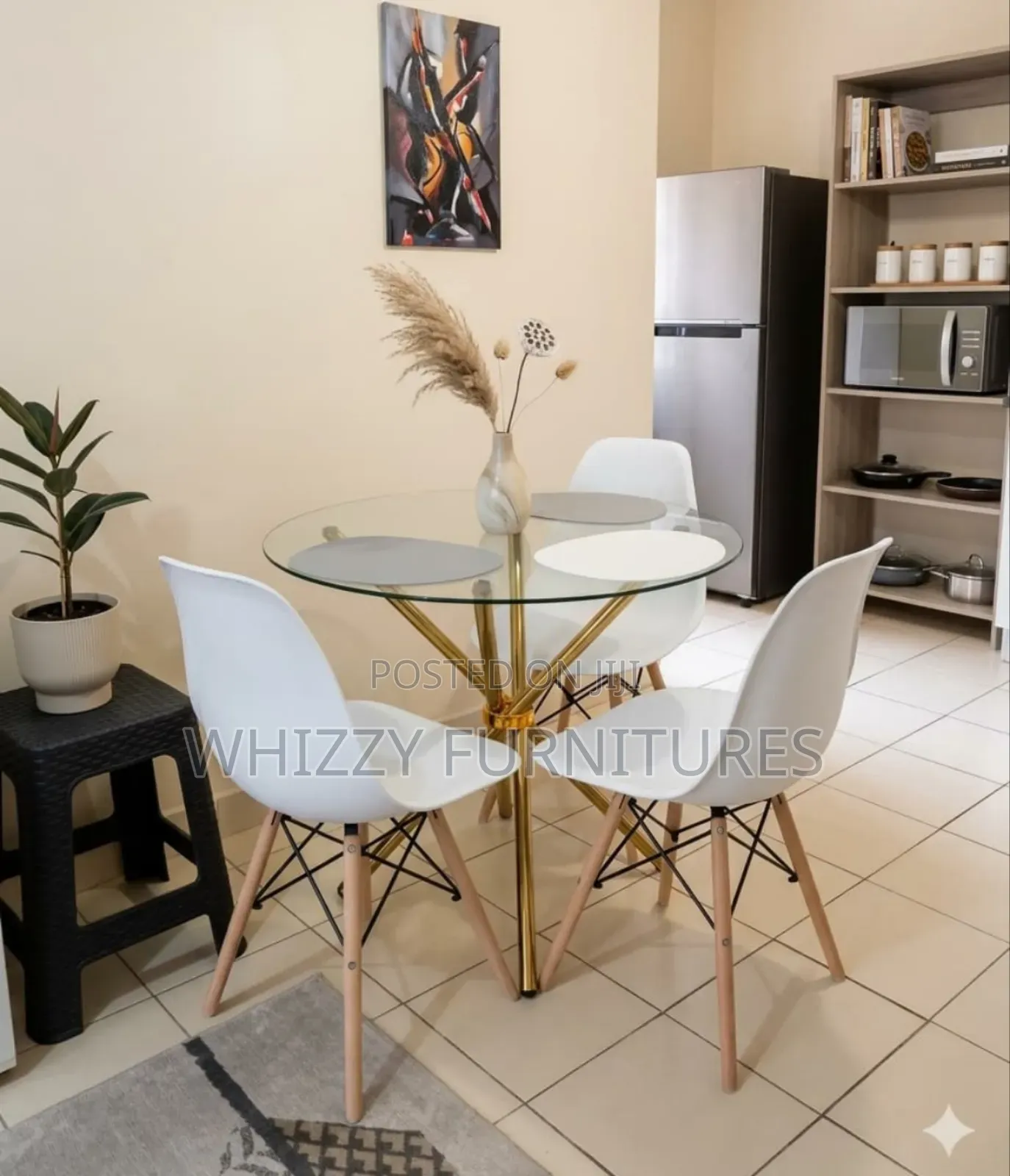 New Glass Dining Set