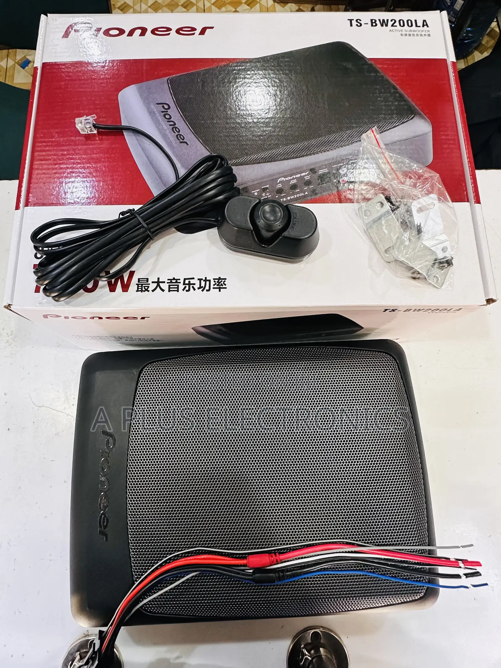 Pioneer Bw200 Underseat(700w) Ultra Slim Bass