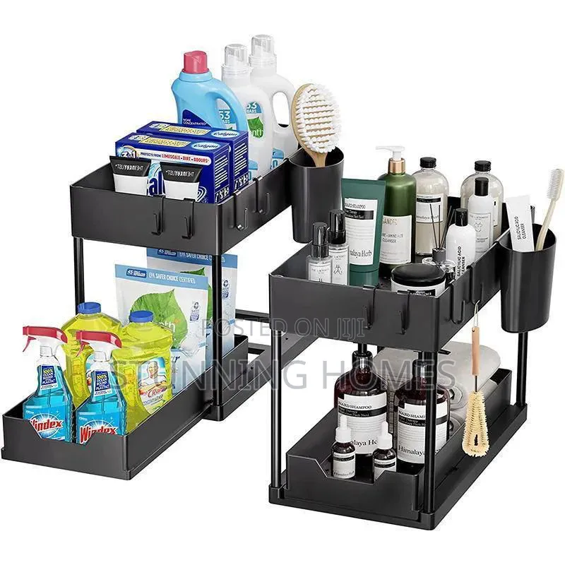 Under the Sink Organizer Shelves