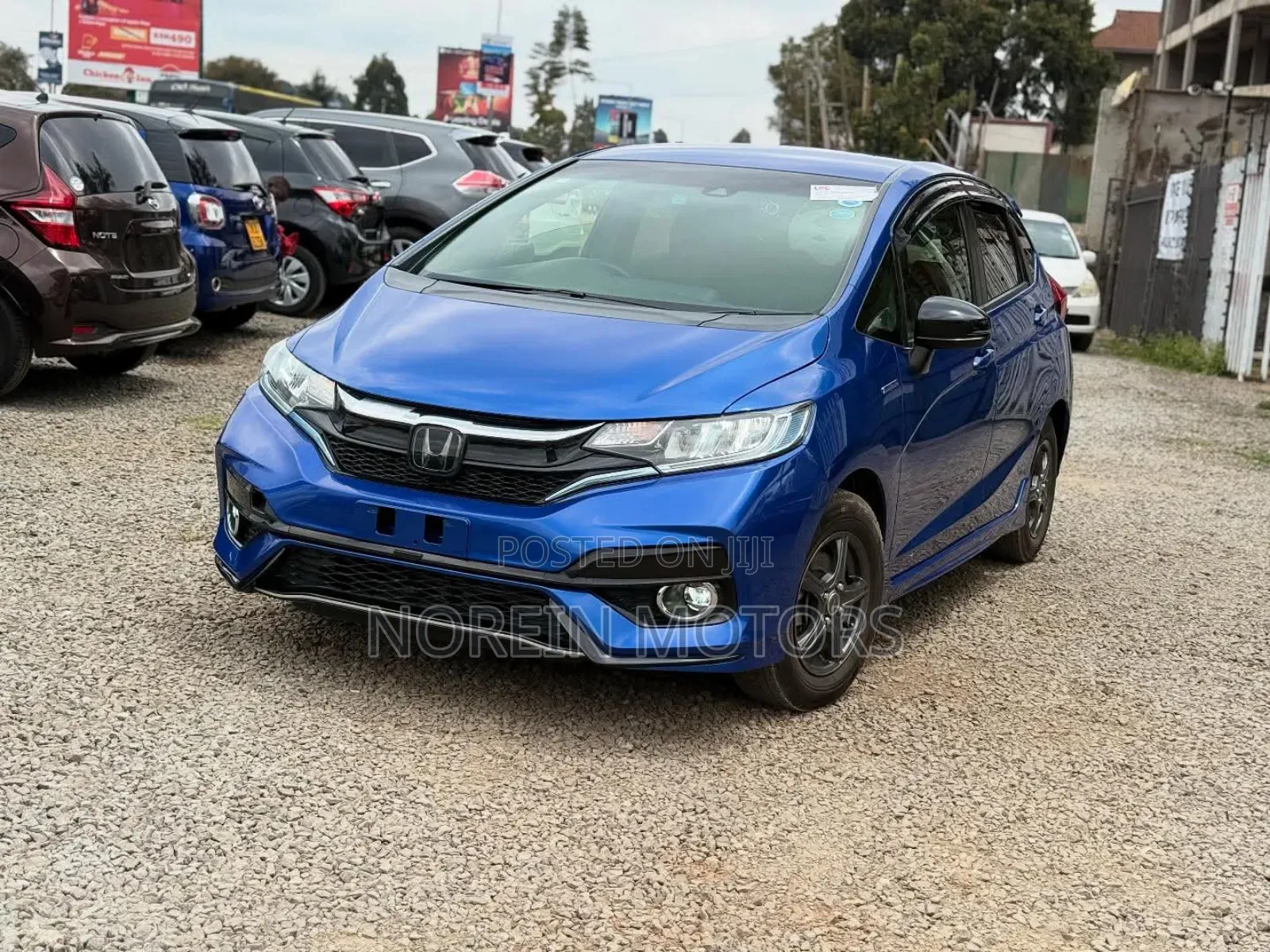 Honda Fit 2018 Blue