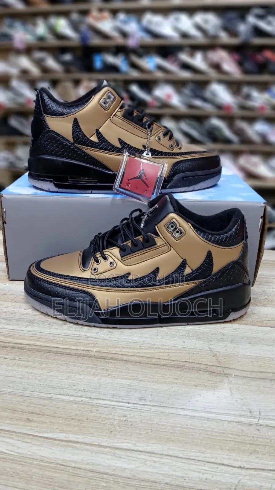 *Air Jordan 3 Retro “El Vuelo Black Sample