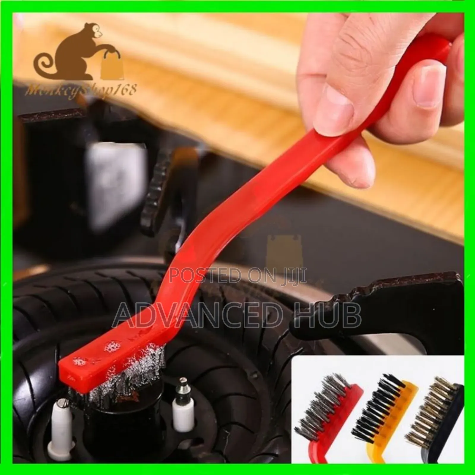 3pc Kitchen Cleaning Brushes
