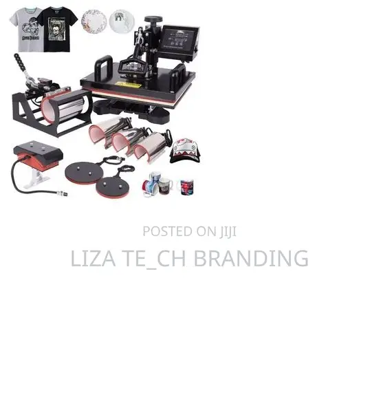 Heat Press Machine 8 in 1 Sublimation Heat Transfer