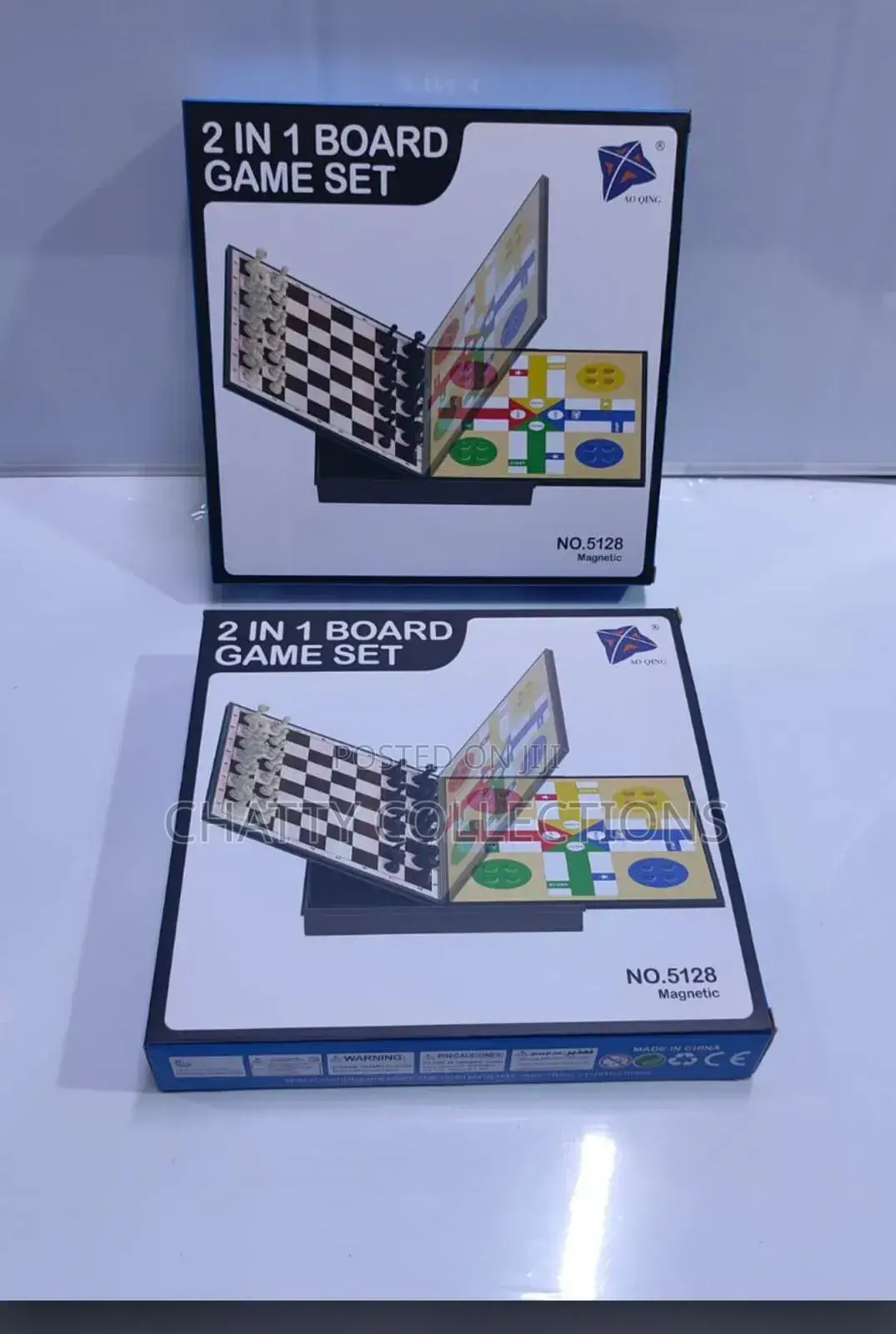 2 in 1 Game Set 
With Chess and Ludo
