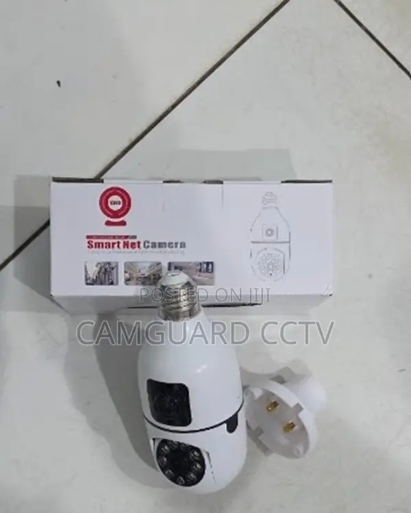 Wifi Smart Net Dual Bulb PTZ Camera Full Color With Night Vision