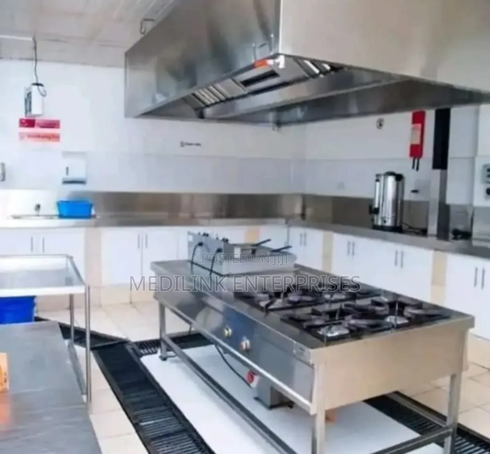 Ss304 Stainless Commercial Kitchen Set Up(Heavy Cooking)