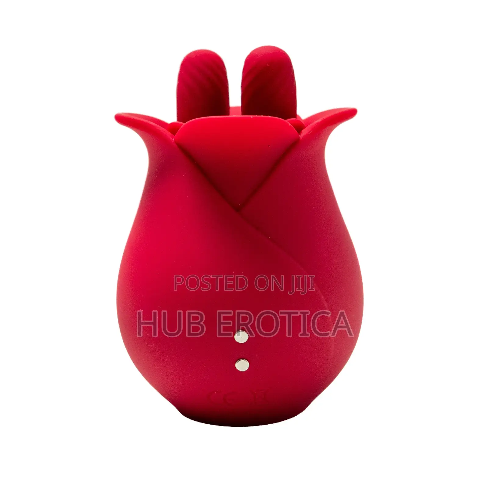Two-Way Vibrating Rose Toy Massager