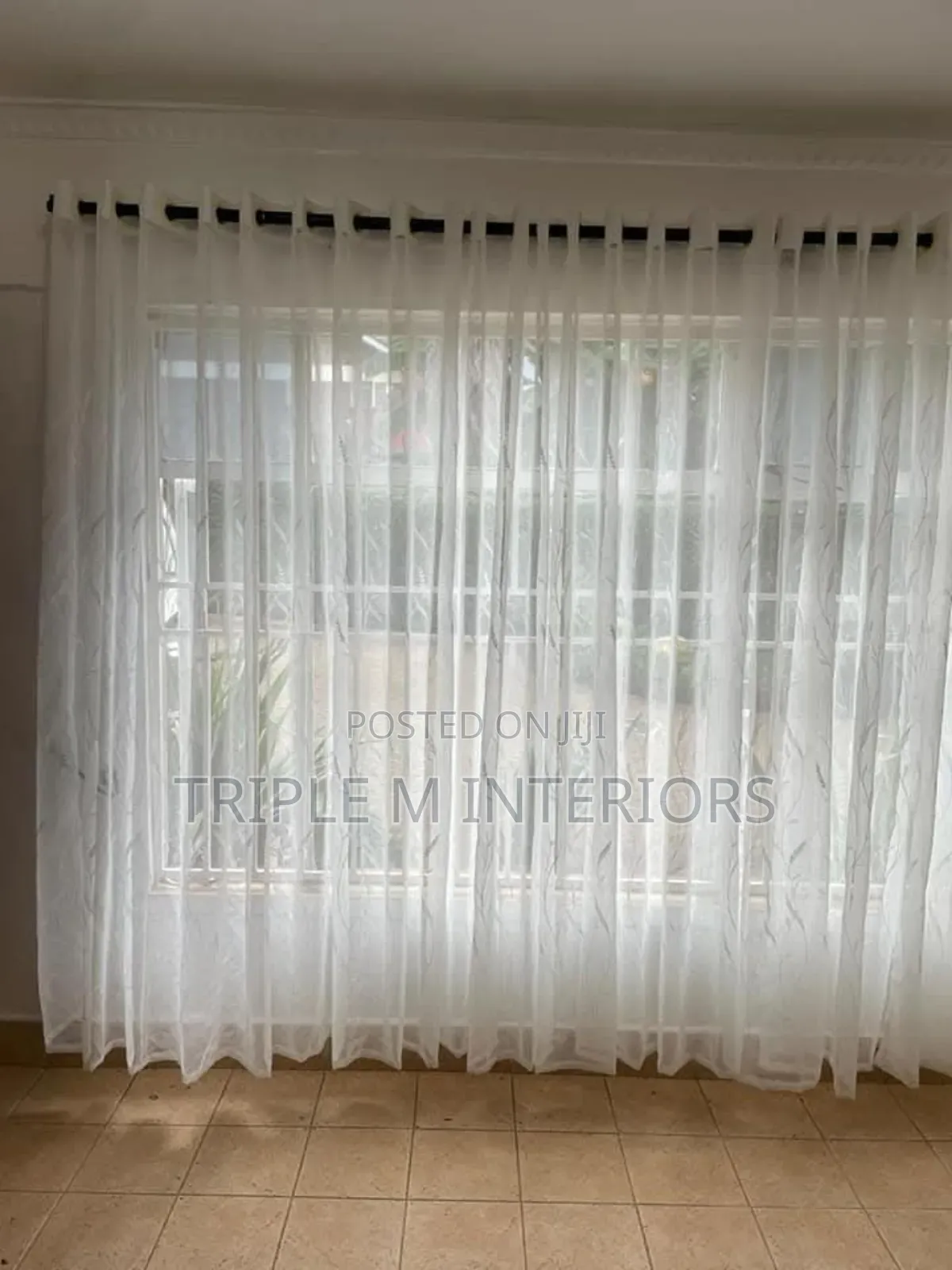 Elegant Ringed Sheer Curtains | Light, Airy Stylish