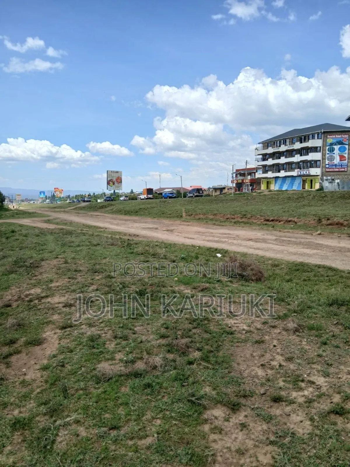 100x100 Land in Naivasha Karai Near Keroche Entrance Touching Tarmac