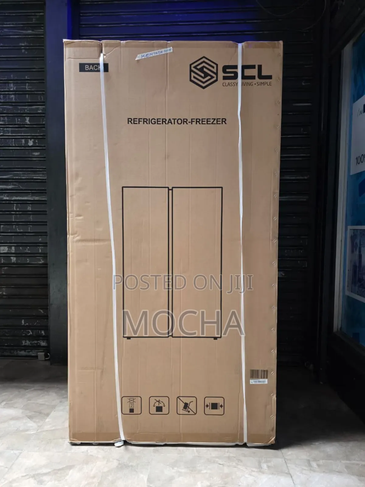 SCL Side by Side Refrigerator 505l